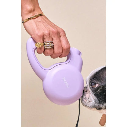 The Barkly Leash with a Built-In Personal Safety Alarm in Lilac