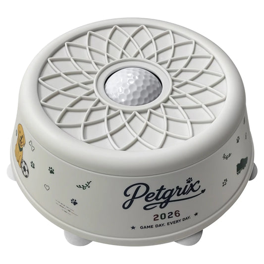 Petgrix Soccer Slow Feeder Dog Bowl, No-Spill Lick Bowl with Flat-Lock Ball Design, Strong Suction Base, Interactive Enrichment Feeder for Peanut Butter, Yogurt, Bone Broth & Wet Food